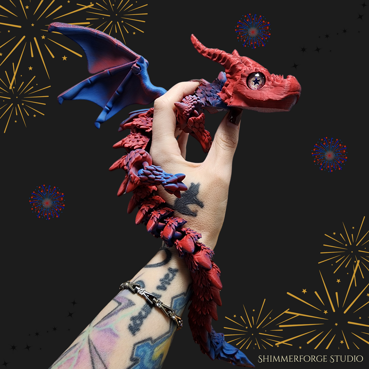 🐉 4th of July Patriotic Dragon Special Edition
